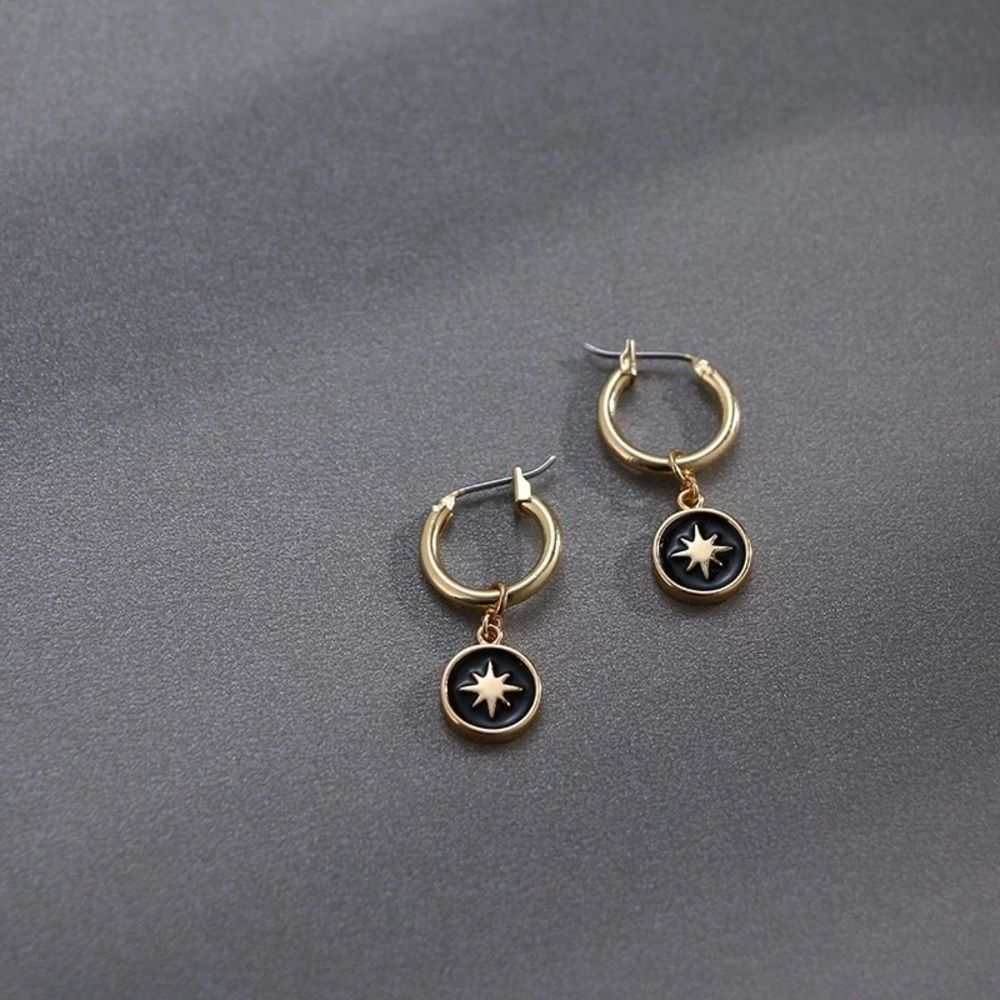 Starry night earrings 🌠 - Picture 2 of 4